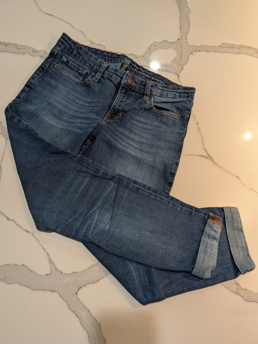 GAP Women's Skinny Roll Up Jeans